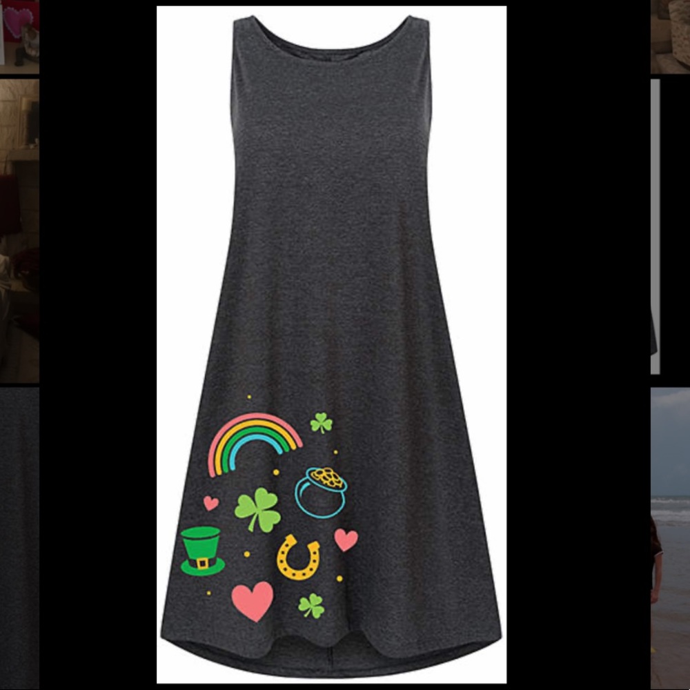 🍀 Ladies St. Patrick’s Day shift dress 🍀